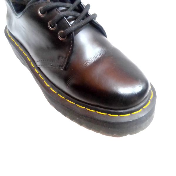1461 Quad Platform Leather | 6 UK