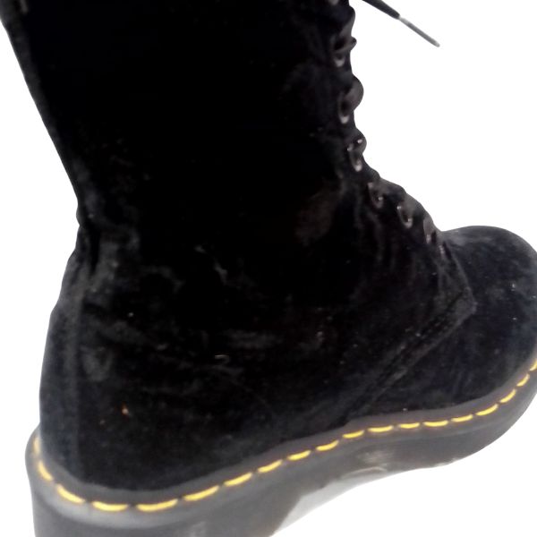 1460 Pascal Velvet Boots | 5 UK