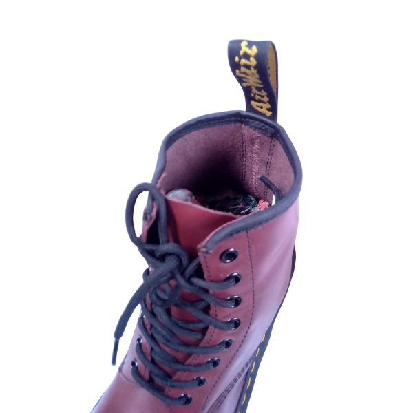 1460 Smooth Leather Cherry Red | 7 UK