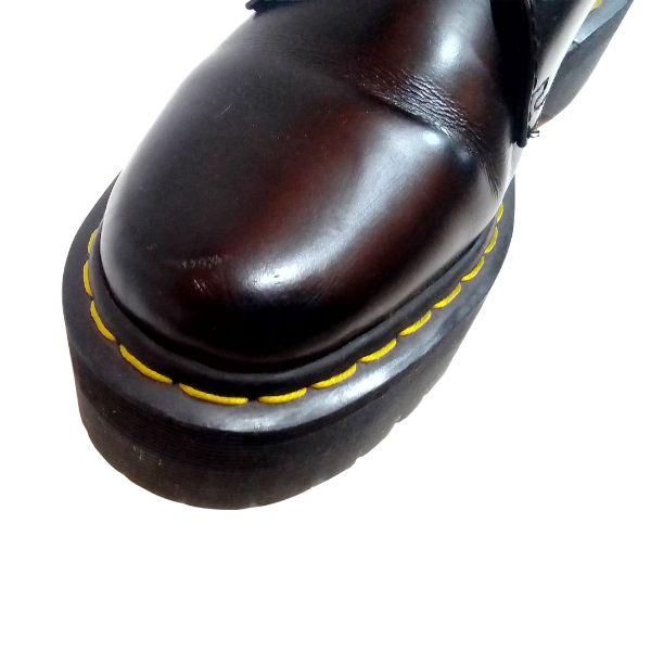 1461 Quad Platform Leather | 6 UK