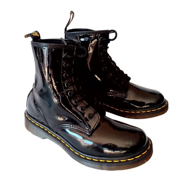 1460 W Black Patent Leather | 5 UK
