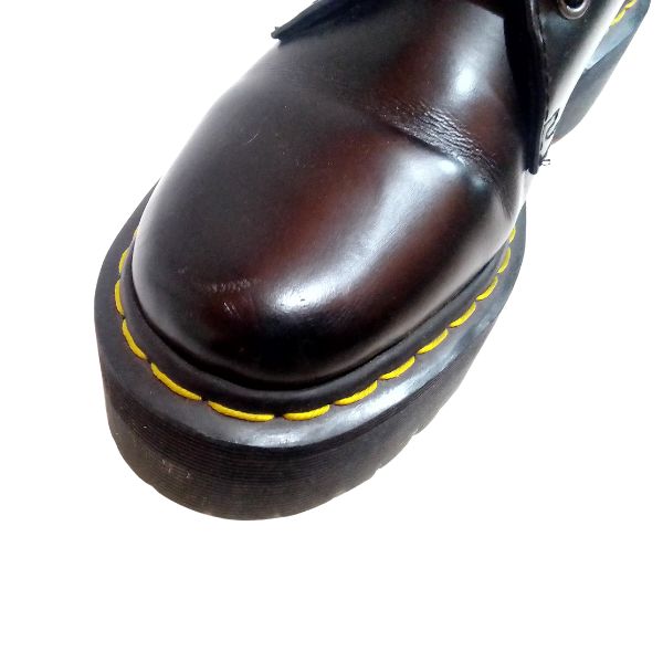 1461 Quad Platform Leather | 6 UK