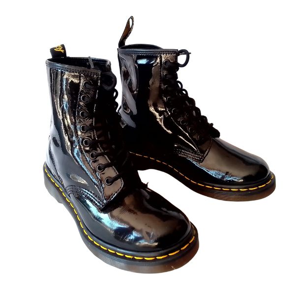 1460 W Black Patent Leather | 5 UK