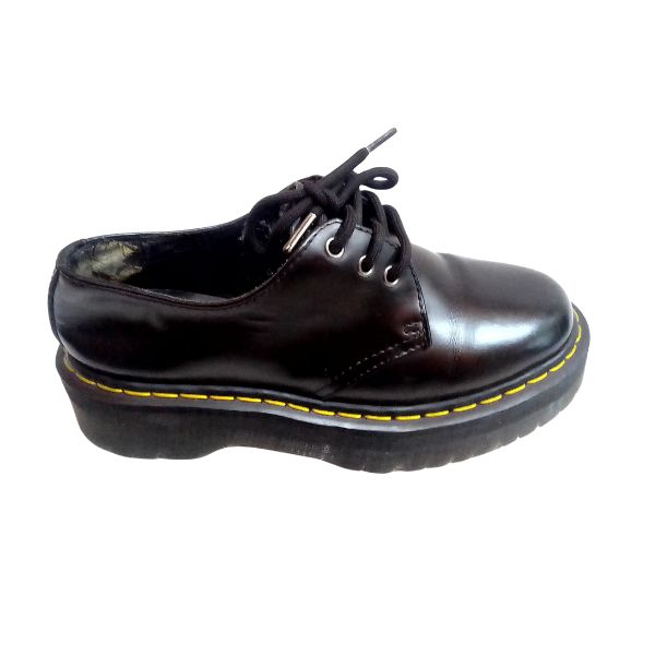 1461 Quad Platform Leather | 6 UK