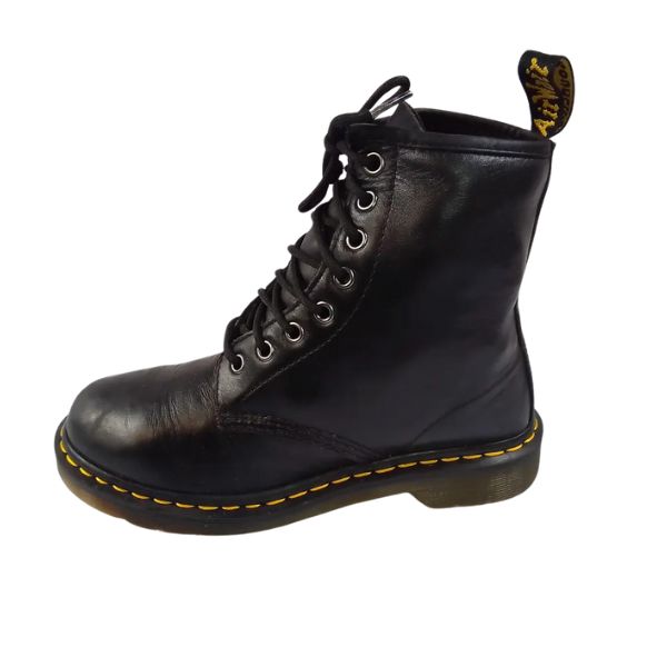 1460 W Black Leather | 5 UK