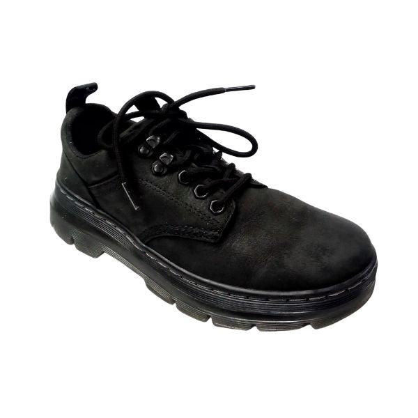 Reeder Milled Nubuck Leather Utility Black | 6 UK