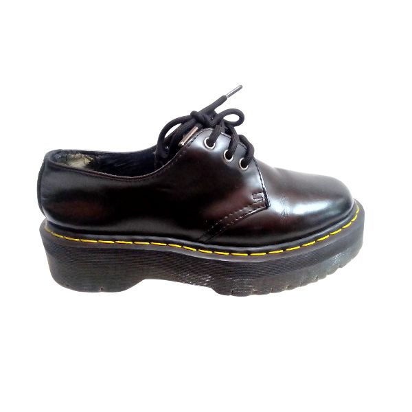1461 Quad Platform Leather | 6 UK