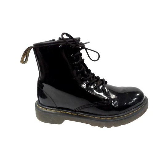 Delaney Patent Leather Ankle Boots | 12 UK