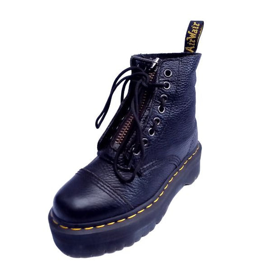 Sinclair Milled Nappa Leather Platform | 3 UK