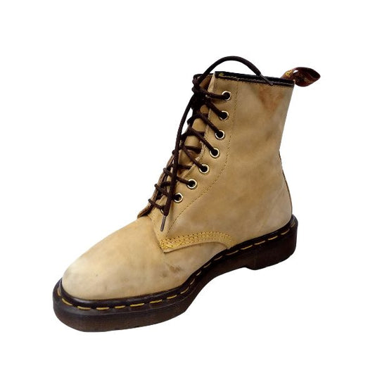 1460 Pascal Nubuck Leather in Sand | 5 UK