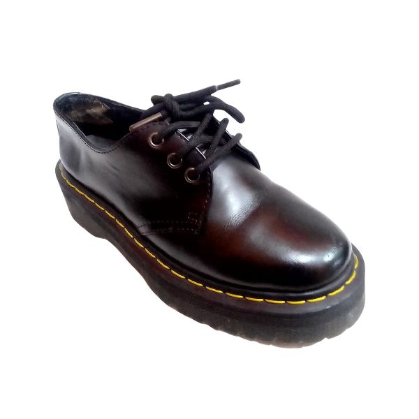 1461 Quad Platform Leather | 6 UK