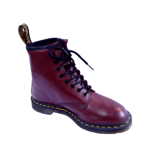 1460 Smooth Leather Cherry Red | 7 UK