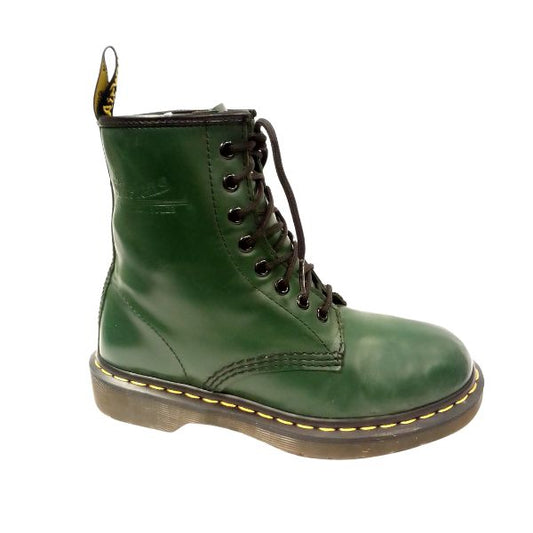 1460 Green Smooth Leather | 5 UK