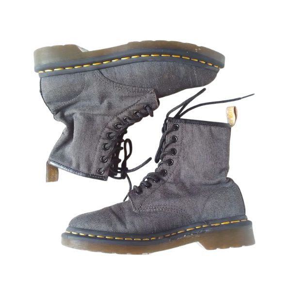 1460 Vegan Castel Black Denim | 4 UK