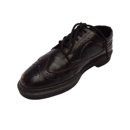 3989 Black Mono Smooth 5 Hole Brogues Leather | 6 UK