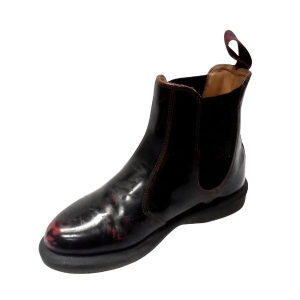 Floral Oxblood Patent Leather | 4 UK