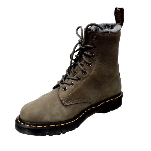 Serena Nickel Grey Milled Nubuck Leather | 6 UK