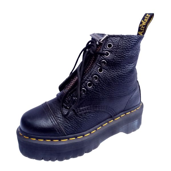 Sinclair Milled Nappa Leather Platform | 3 UK