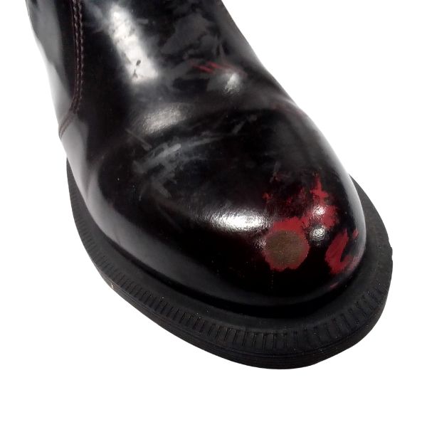 Floral Oxblood Patent Leather | 4 UK
