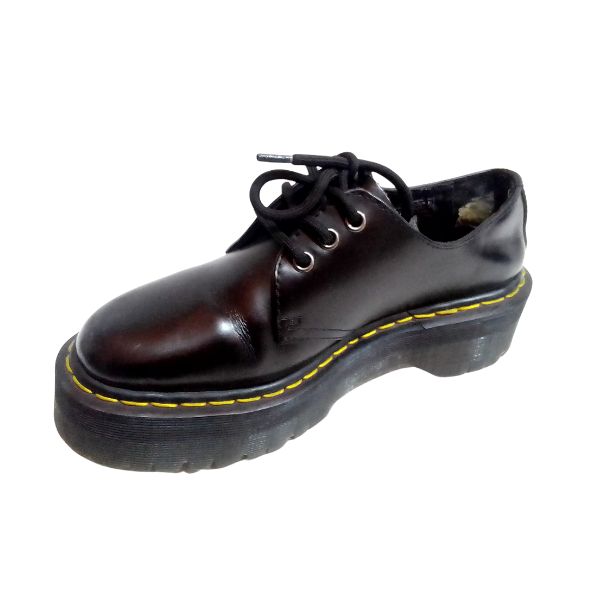 1461 Quad Platform Leather | 6 UK