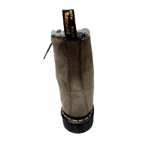 Serena Nickel Grey Milled Nubuck Leather | 6 UK