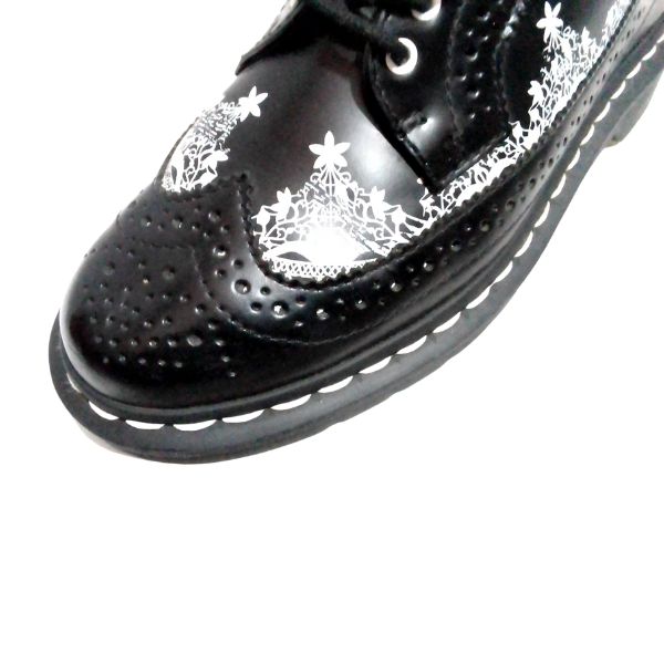 3989 Lace Wingtip Brogue Leather Shoe | 4 UK