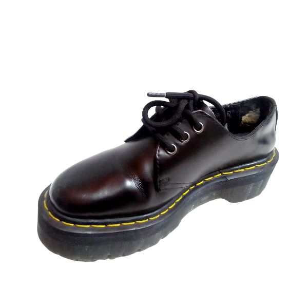 1461 Quad Platform Leather | 6 UK