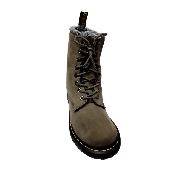 Serena Nickel Grey Milled Nubuck Leather | 6 UK