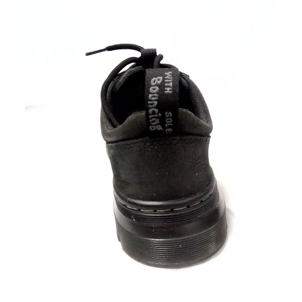 Reeder Milled Nubuck Leather Utility Black | 6 UK