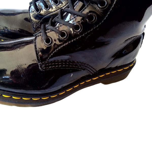 1460 W Black Patent Leather | 5 UK