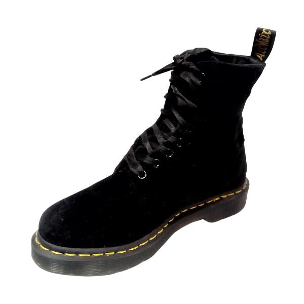 1460 Pascal Velvet Boots | 5 UK