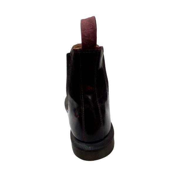 Floral Oxblood Patent Leather | 4 UK