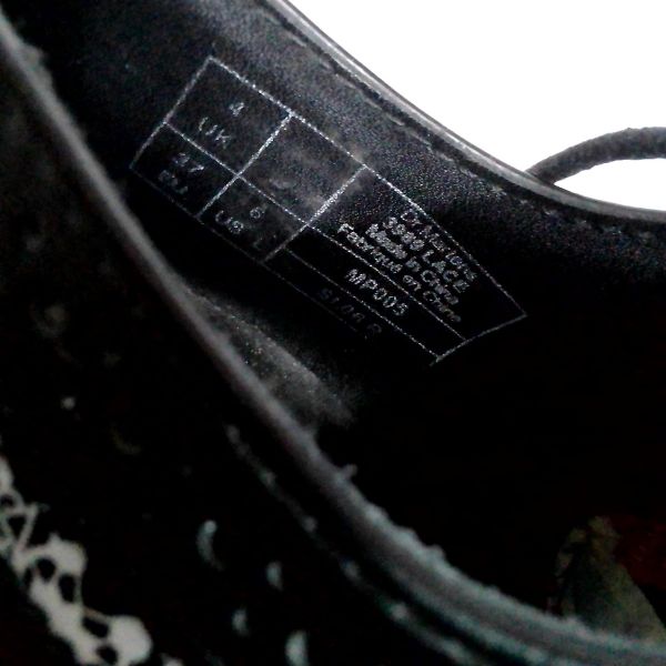 3989 Lace Wingtip Brogue Leather Shoe | 4 UK
