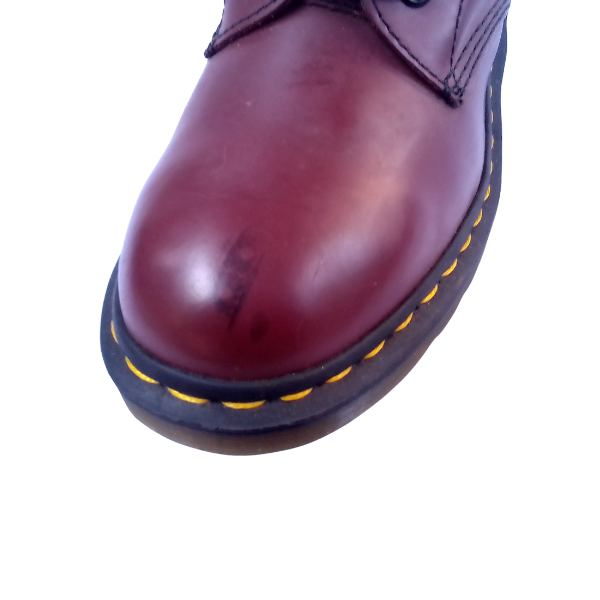 1460 Smooth Leather Cherry Red | 7 UK