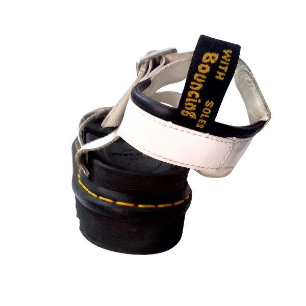 Blaire White Leather Sandal | 6 UK