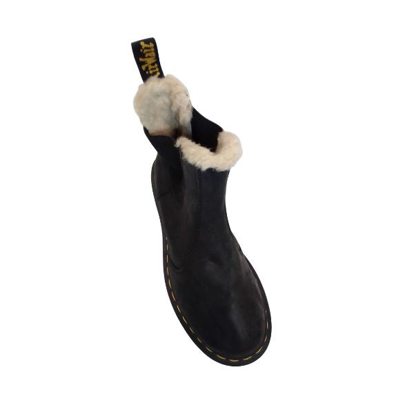 2976 Leonore Faux Fur Lined Burnished Chelsea | 5 UK
