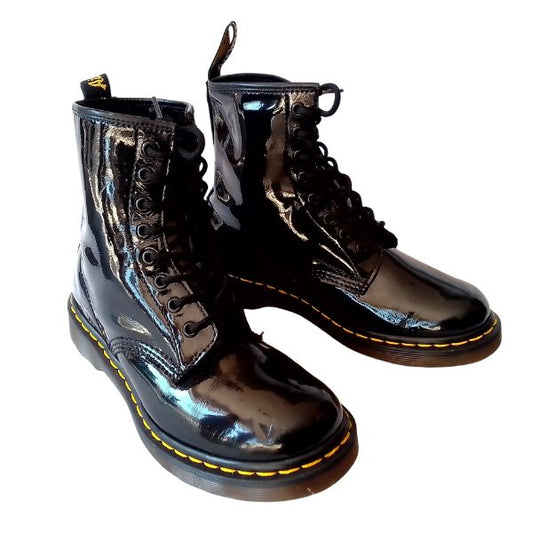 1460 W Black Patent Leather | 5 UK