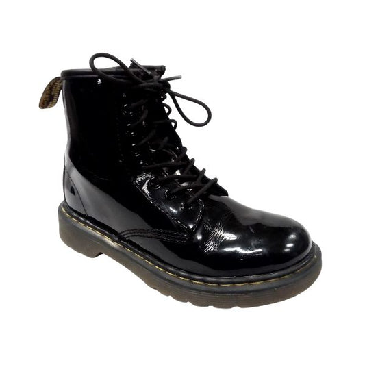 Delaney Patent Leather Ankle Boots | 12 UK