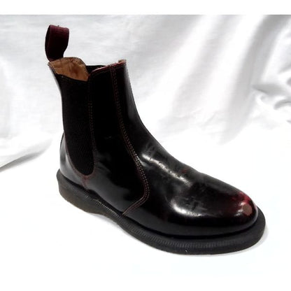 Floral Oxblood Patent Leather | 4 UK
