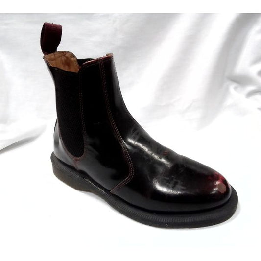 Floral Oxblood Patent Leather | 4 UK