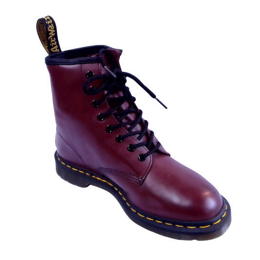 1460 Smooth Leather Cherry Red / 7 UK