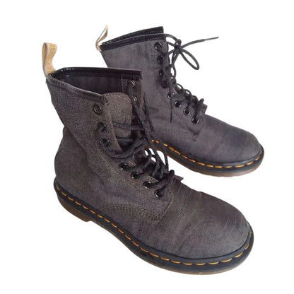 1460 Vegan Castel Black Denim | 4 UK