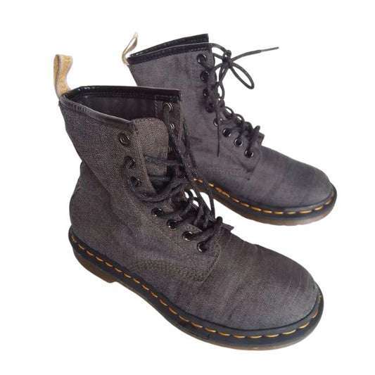 1460 Vegan Castel Black Denim | 4 UK