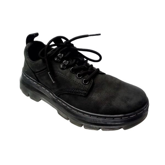 Reeder Milled Nubuck Leather Utility Black | 6 UK