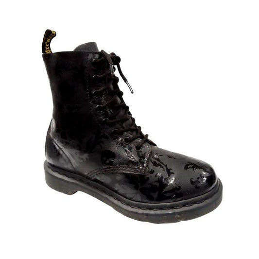 Cassidy Skull Leather Boots | 4 UK