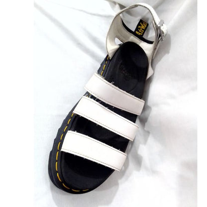 Blaire White Leather Sandal | 6 UK