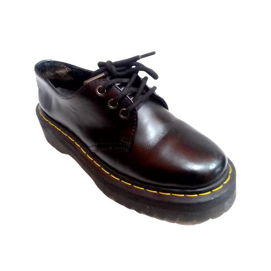 1461 Quad Platform Leather | 6 UK