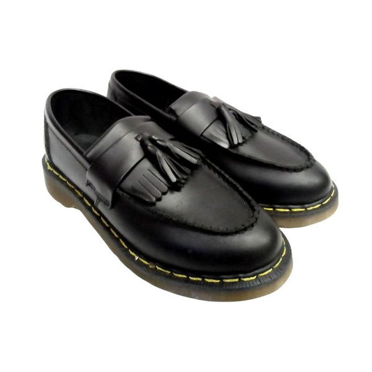 Adrian Tassel Loafers Black | 5 UK