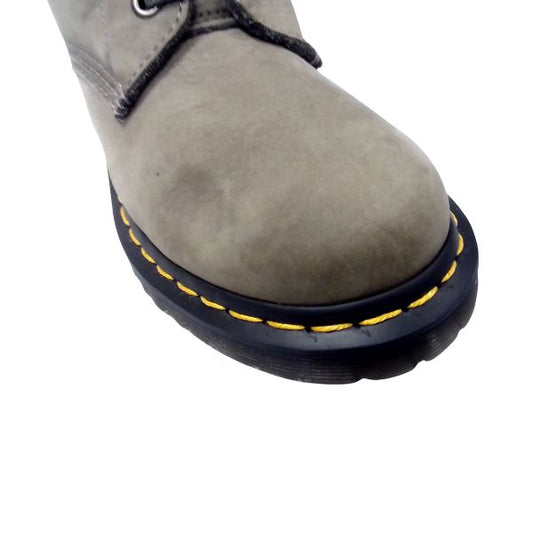 Serena Nickel Grey Milled Nubuck Leather | 6 UK