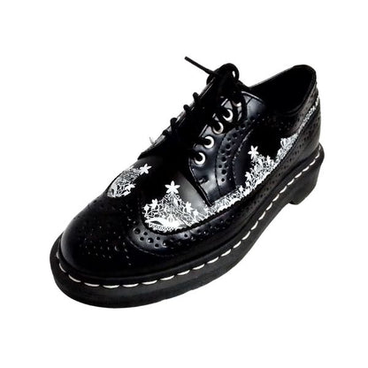 3989 Lace Wingtip Brogue Leather Shoe | 4 UK